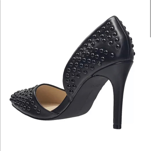 NWT! French connection studded heels in black. Size 10, 11 - Picture 4 of 4